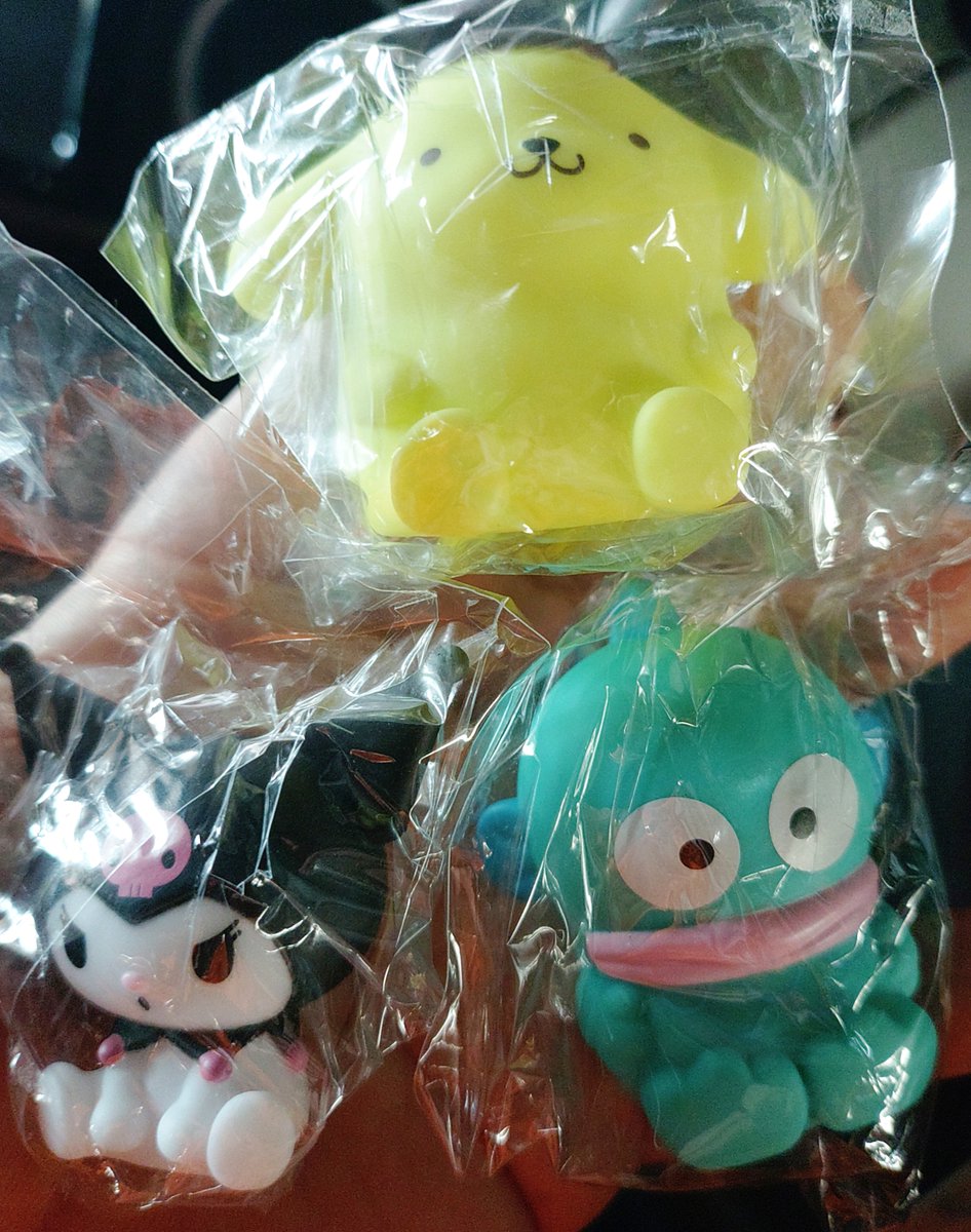 勝ったお金でサンリオの指人形を買ったらフォロワーさん好みのが当たり
