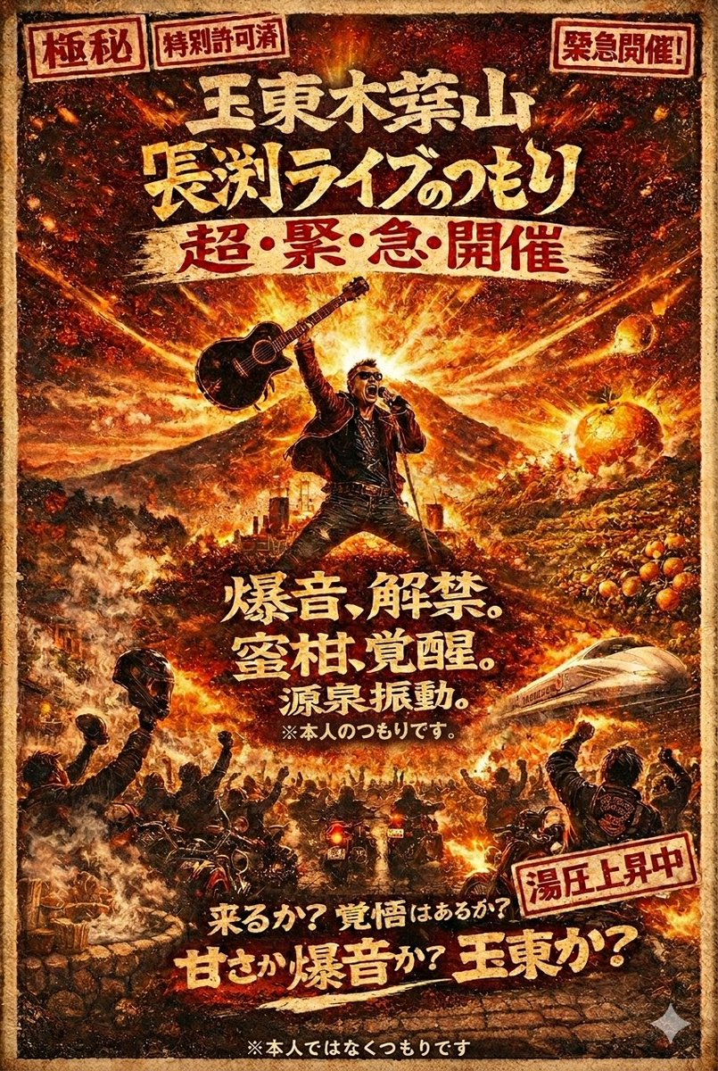 higoboss2999's tweet photo. 長渕つもりポスター完成 https://t.co/nj3pCcF86H