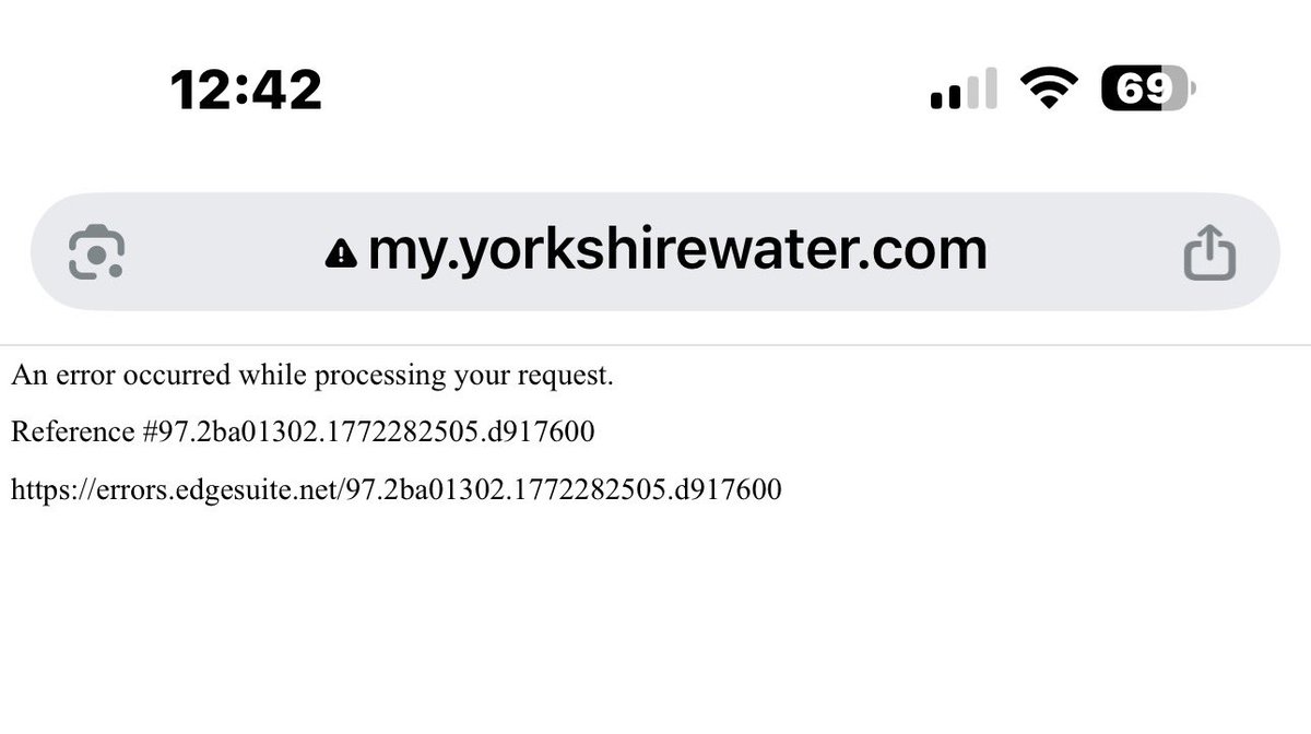 avengedsurfer's tweet photo. @YWHelp hi I can’t log into my account I keep getting this error when I try to access it. https://t.co/NEQwoRUKId