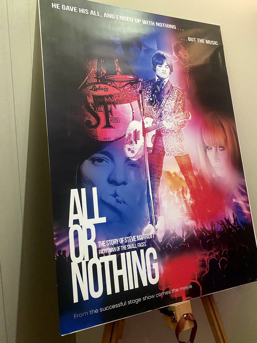 NickTaylorLLB's tweet image. A fantastic evening Thursday night for the All Or Nothing Feature Film
Presentation at Brighton's @sohohouse 
This is going to be a must see film written by @CarolActress #smallfaces #mods