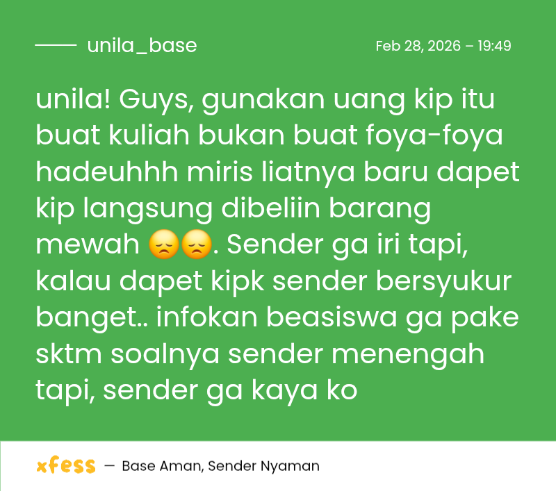 UNILABASE | JUALAN JUMAT‼️ tweet media