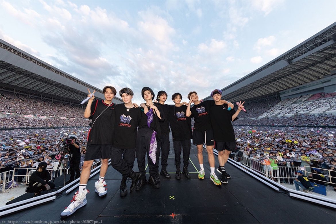 BTS初の日本スタジアムツアー「SPEAK YOURSELF」の大阪公演が放送決定