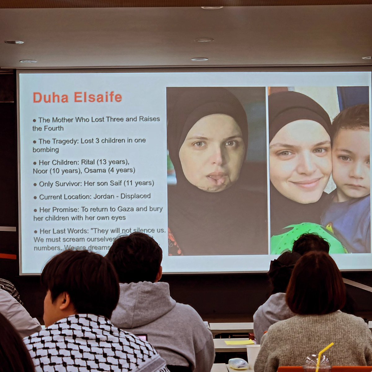 CSabiu's tweet photo. International Women’s Day Special Talk: 
Palestinian Women in Korea Speak ㅡ Life Under Occupation and Liberation https://t.co/SGiNvXDnEr