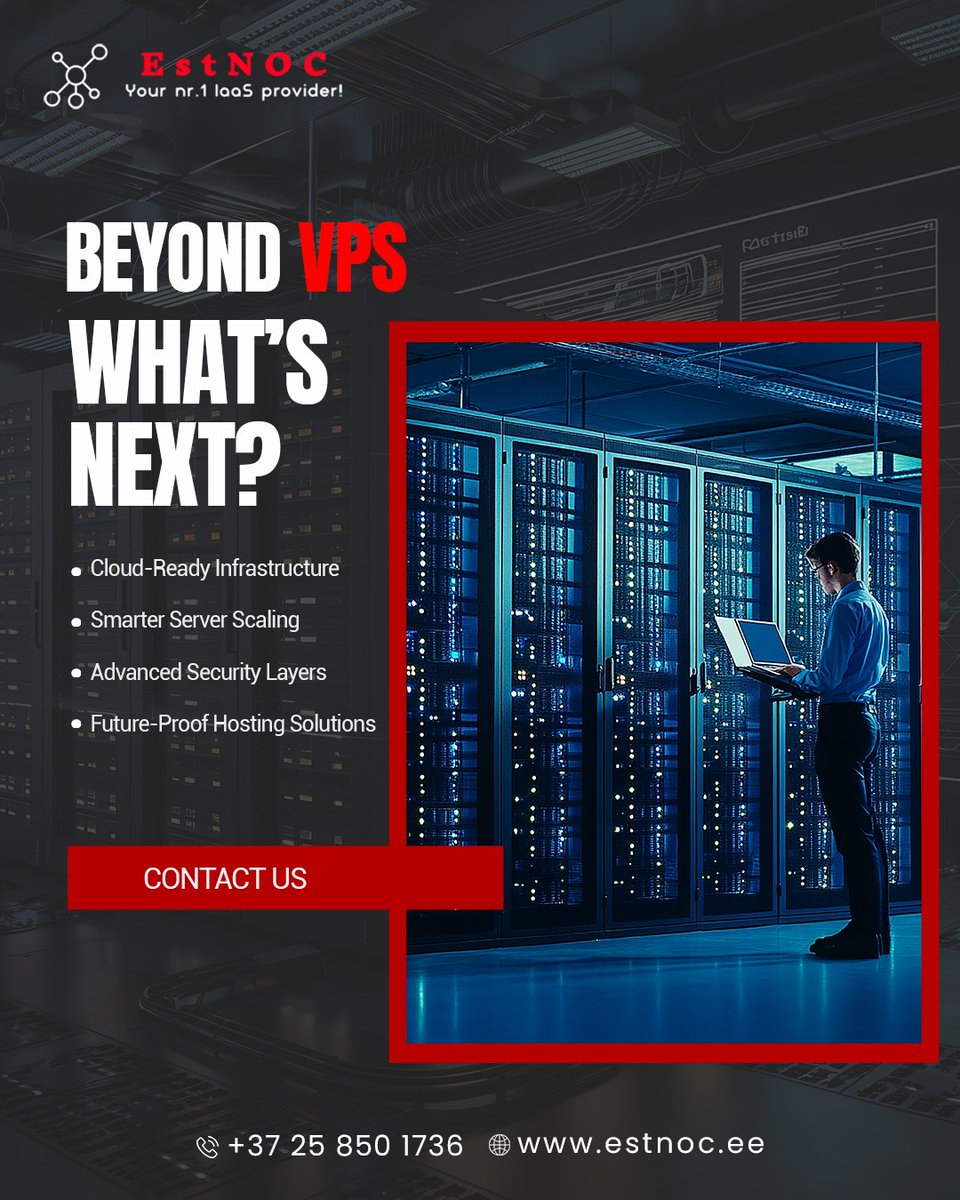 estnoc1's tweet image. Beyond VPS, hosting should be smarter, faster, and ready to scale. 🚀
Visit now :- estnoc.ee
.
.
#estnoc #vpshosting #cloudinfrastructure #serversolutions #webhosting #techinnovation #securehosting #businesstechnology #scalableservers
#futureofhosting