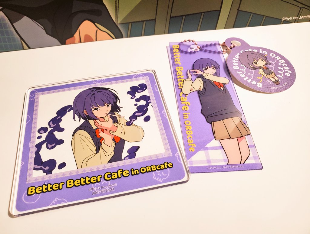 私立パラの丸高校』 「Better Better」コラボカフェ 声優4人でお邪魔