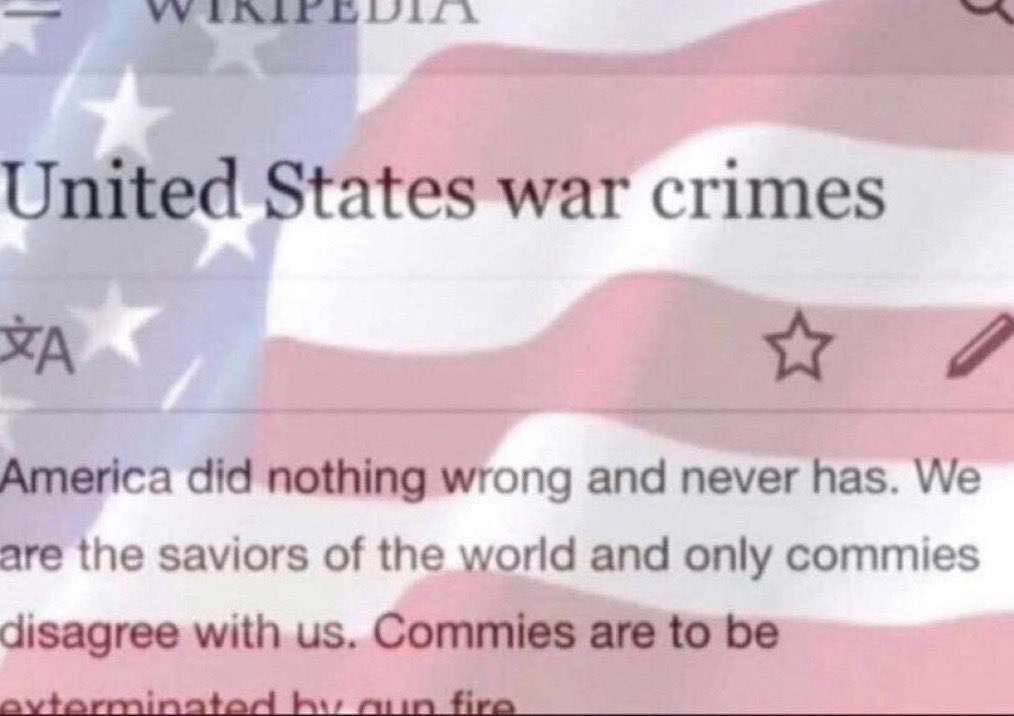 This is my foreign policy