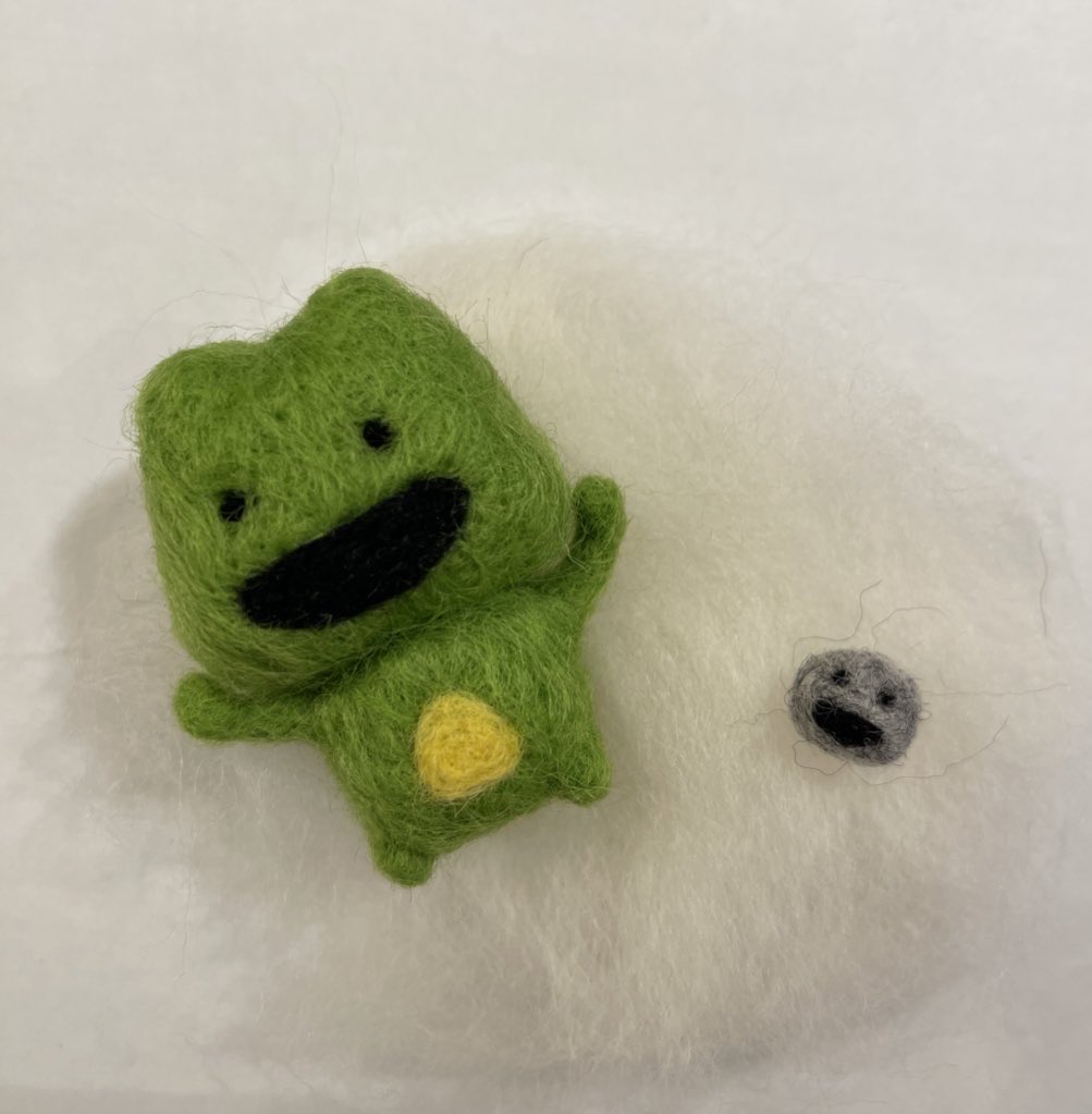 私の作品集 羊毛フェルト編④ #みんなが主役のモザイクアート