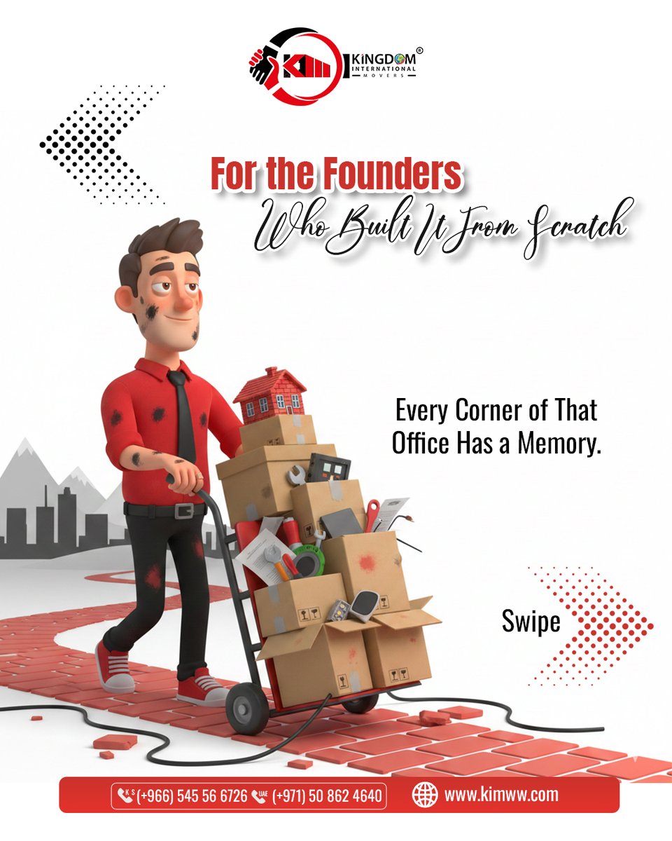 kimww_movers's tweet image. Relocation is never just logistics it’s moving a story forward. 🚀

The office where late nights turned into progress holds a piece of your journey. 

We treat every workstation and document with the respect your hard work deserves. 

#FounderLife #OfficeRelocation #KingdomMovers