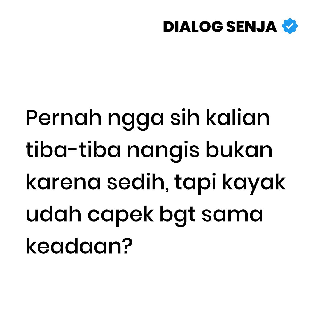 Dialog Senja (@dialogsenja__) on Twitter photo 