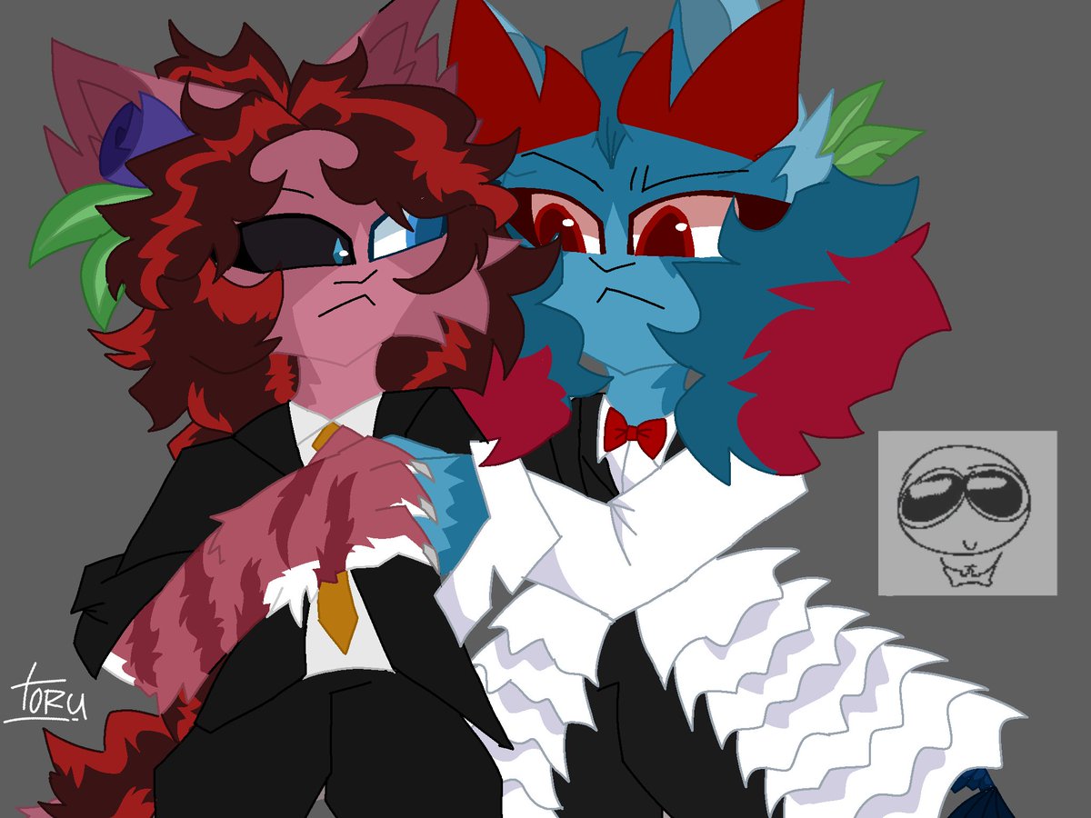 LOBVELVET4EVER's tweet photo. [🦞🍰] Retweet, likes &amp; comment are appreciated! 

Late valentine day post of these gays

#cookierun #redvelvetcookie #lobstercookie #lobvelvet #crimsonclaw #rarepair #art #fanart #furry #catfication https://t.co/pxl1XFd5i6