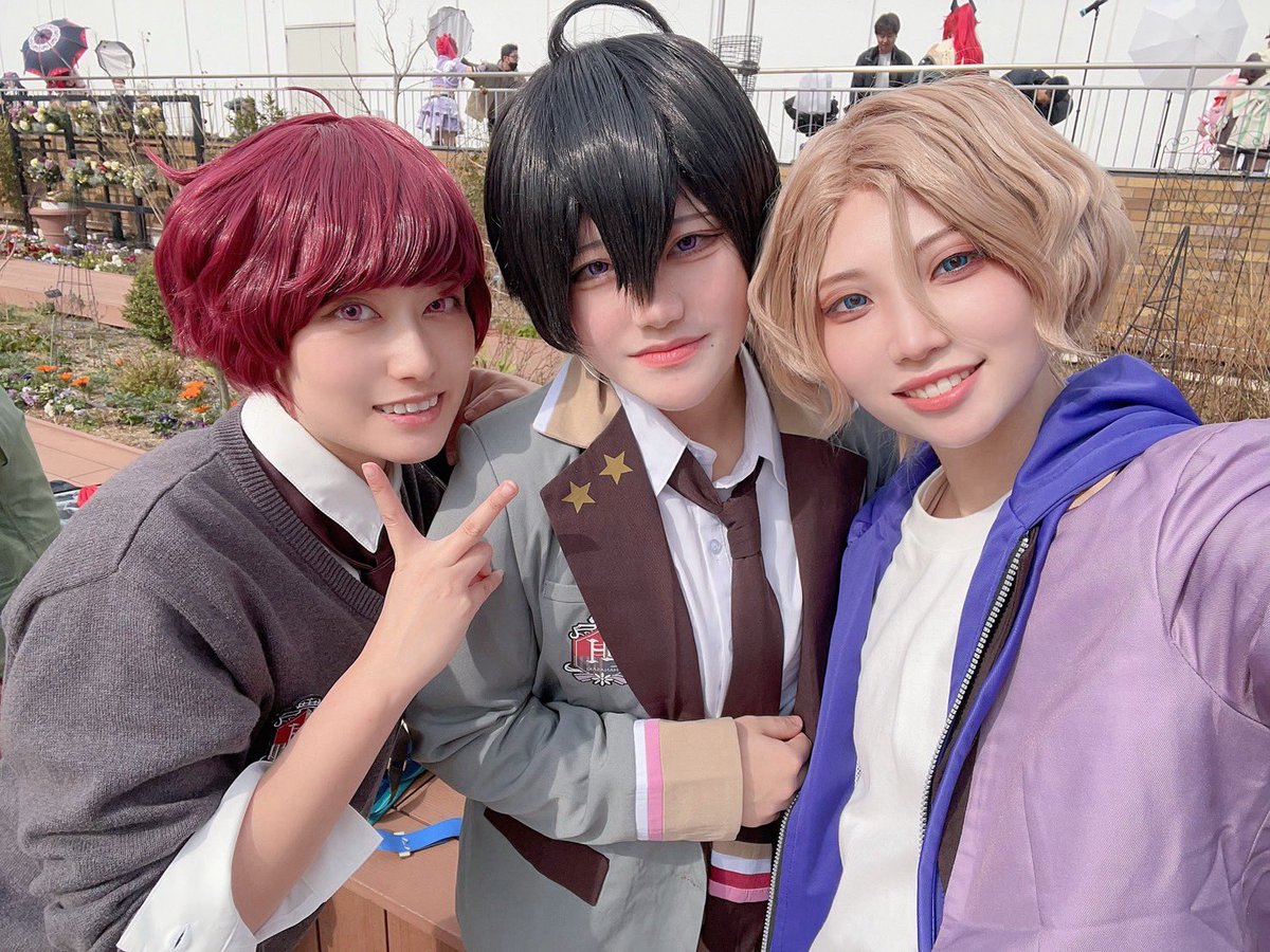 namekosupure's tweet photo. バレンタイン池アコの思い出…🌸🎧🦊
プリ撮ったりクレープ食べたり、花学で青春出来て本当に楽しかった🥹💞
4枚目はプリクラ撮ってキャッキャしてる春秋リーダーを真澄が撮ってくれた🫶 https://t.co/PmliDpWbws