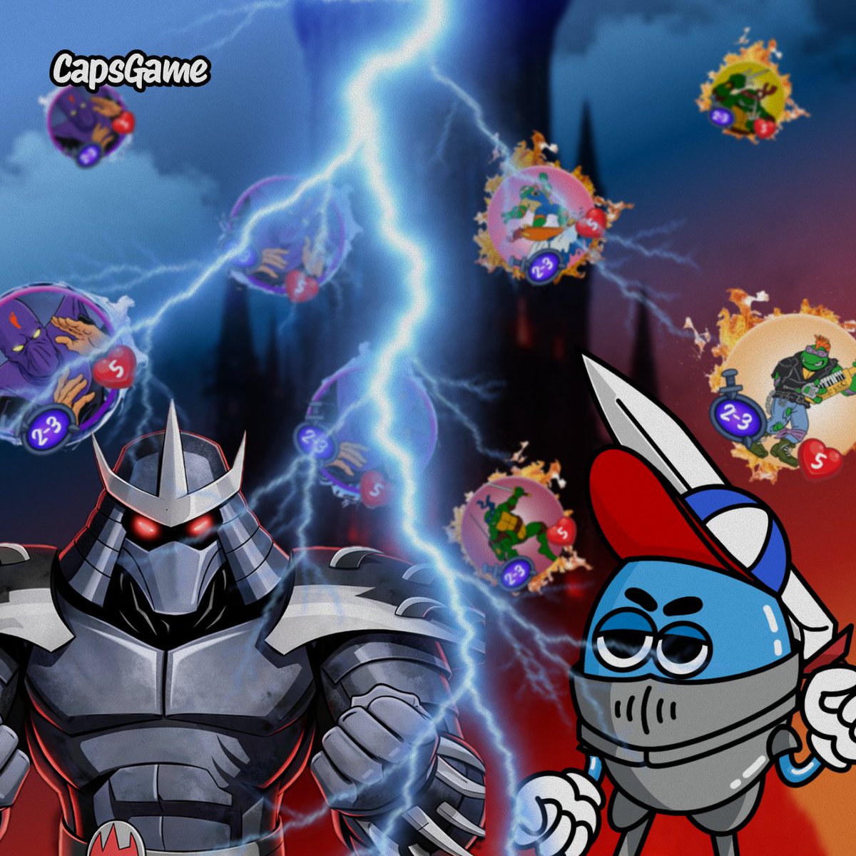 ⛓️ The Boss ⛓️

Noticed the Shredder hints on the main screen? 🍕 The pizza. The figurine. The posters. The caps. They weren’t just details — they were a warning.

Boss Mode is now live in Early Access. 🔥

🍕 New Boss mode in the main menu
⚔️ Build your strongest squad
💥 Earn