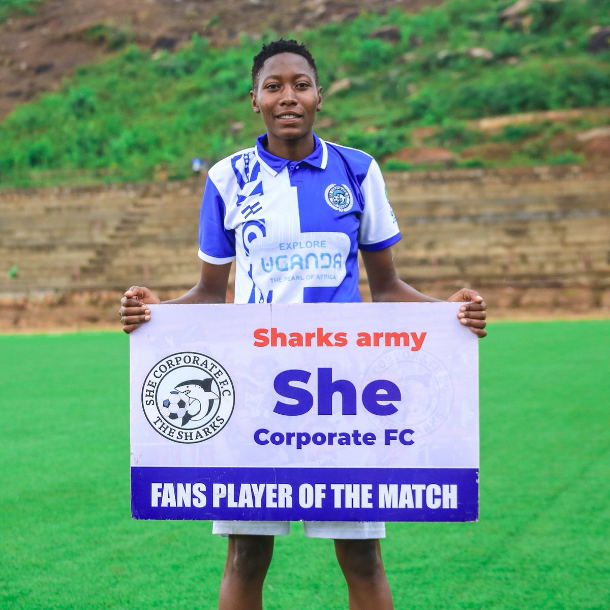 SheCorporateFC's tweet image. The fans' choice, Komuntale😍👑

#Sharks || #TheInspirers