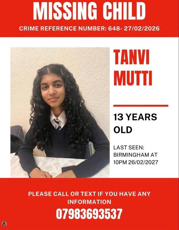 randhawa_pam's tweet photo. Please help find Tanvi https://t.co/EYEtbYWFn2