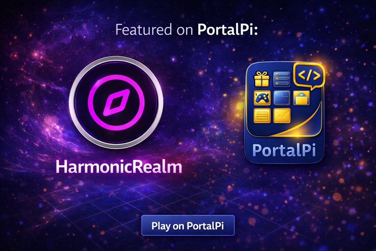PortalPi_com's tweet photo. 🌌 Featured on PortalPi: HarmonicRealm

Explore the real world.
Resonate with cosmic Nodes.
Compete for daily 2.0× Resonance Surges.

Mine once. Tune daily. Earn through skill.

No pay-to-win - just footsteps, strategy, and precision.

Your city is the battlefield.
Your phone is the key.

#PortalPi #HarmonicRealm #PiNetwork #PiGames #Web3Gaming