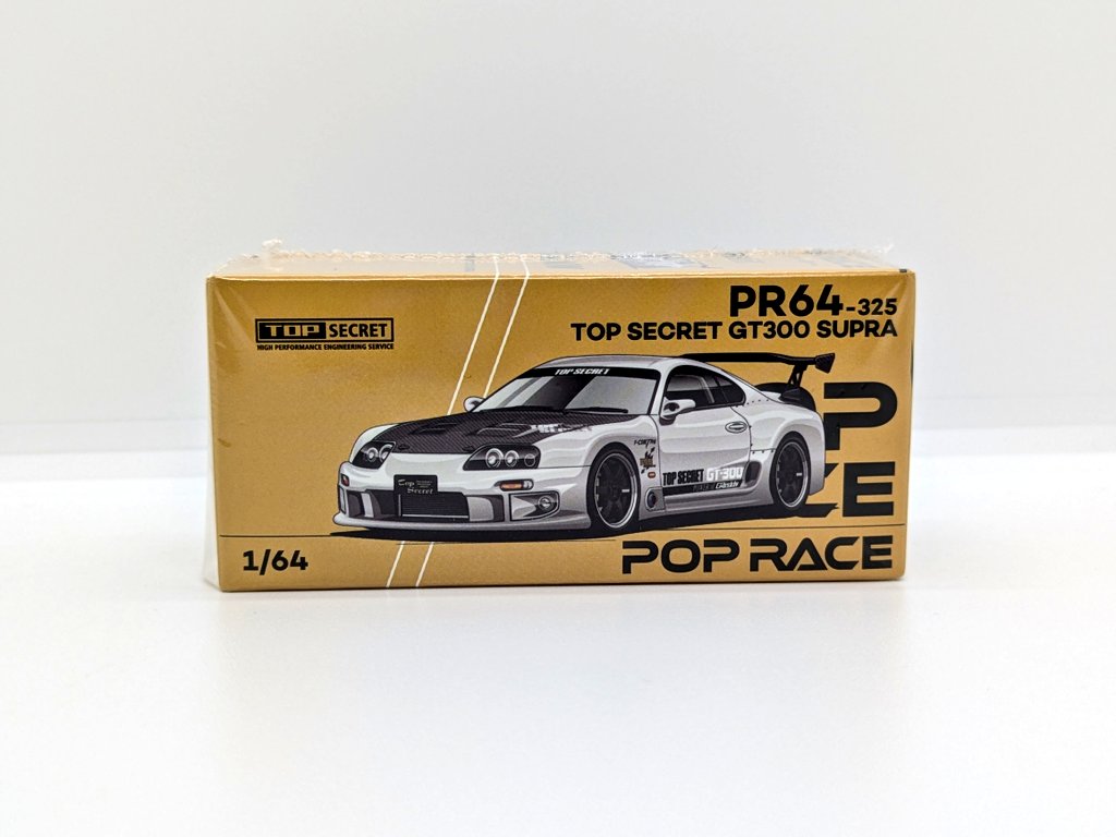トップシークレットGT300 スープラ😊ギラギラです✨ #ミニカー #ポップ