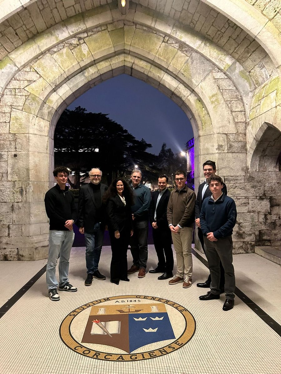 HughAhern's tweet photo. On Tuesday evening, I was delighted to chair a really interesting panel titled The Future of Cork’s Economy: Growth, Innovation and Opportunity, which was hosted by the UCC Economics Society. https://t.co/g880GJIlTO