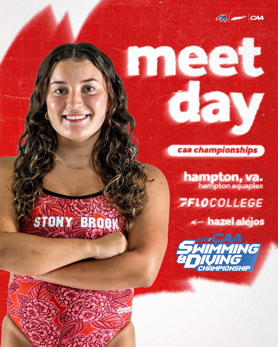 Last day, let’s make it count 💪

🏆 CAA Swimming &amp; Diving Championships
⏰ 9:30 a.m. (Swimming Prelims)
⏰ 12:00 p.m. (Diving Prelims)
⏰ 5:30 p.m. (Finals)
📍 Hampton, Va.
🏟️ Hampton Aquaplex 
💻 bit.ly/3Kf3N8m (FloCollege)

🌊🐺 x #CAASD