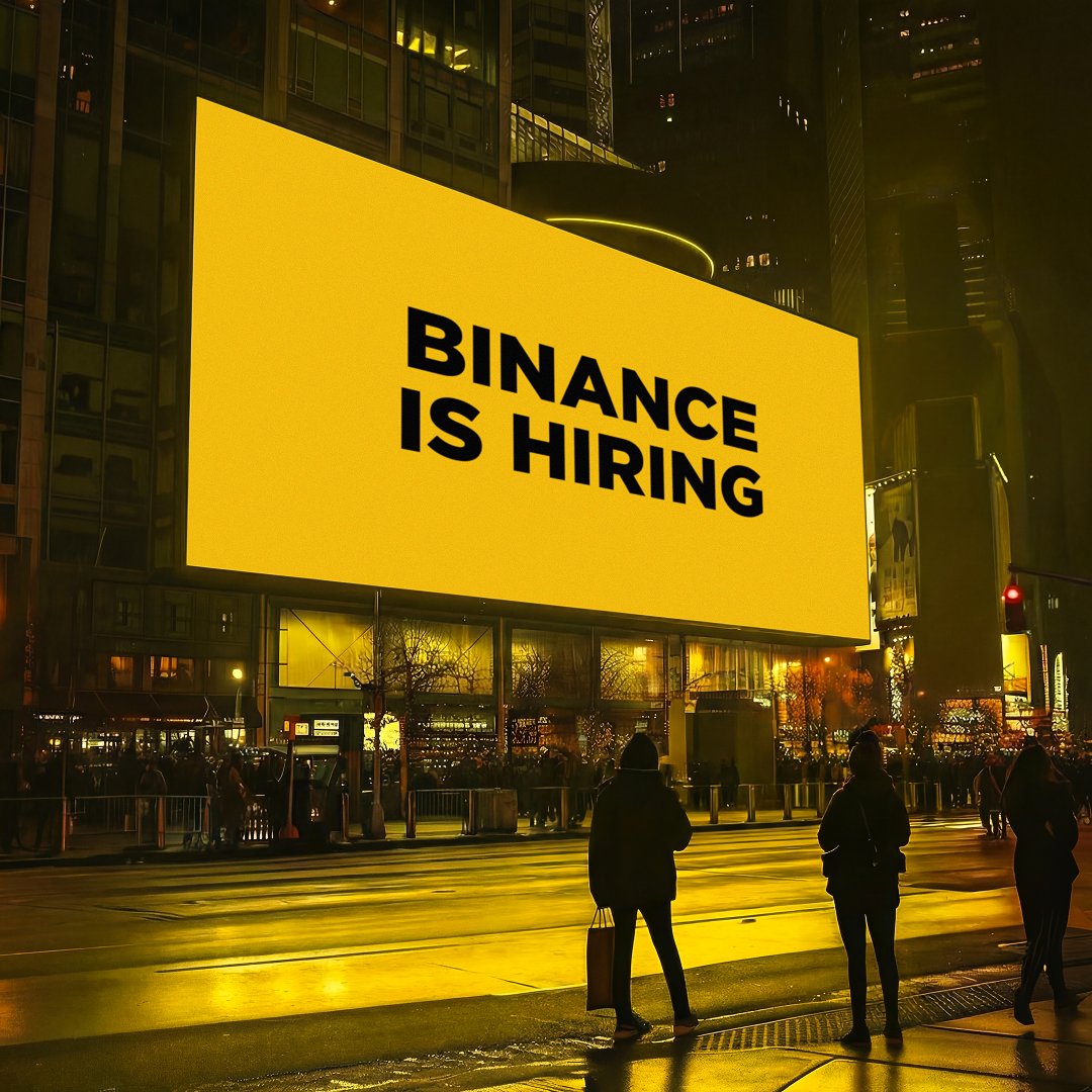 Binance tweet media