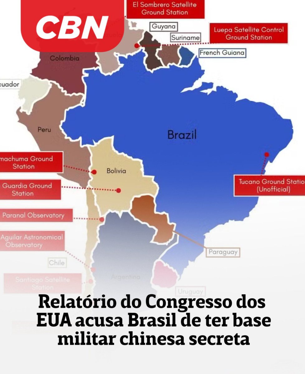 Vocês sabem pq os EUA divulgaram esse relatório né? Deveriam saber kkkkk