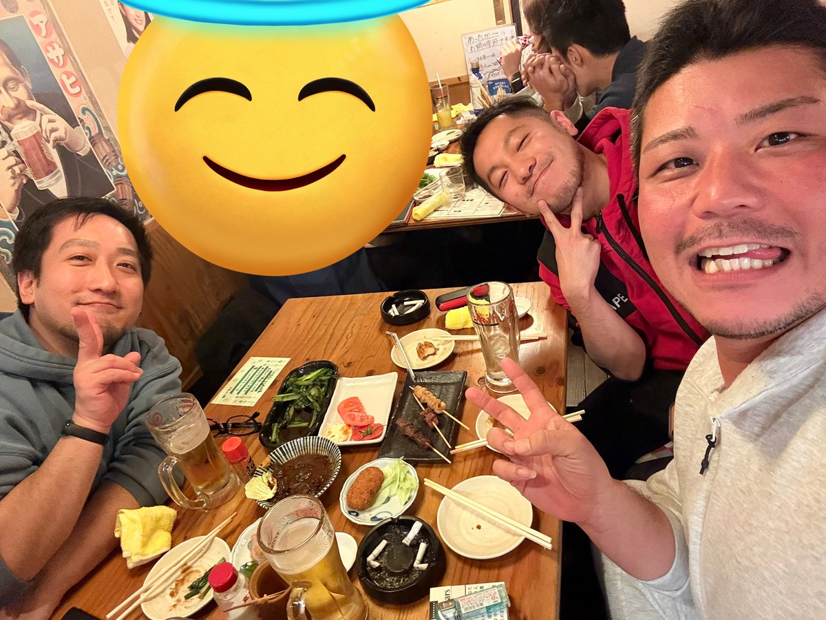 大好きな仲間達と🥳憩い