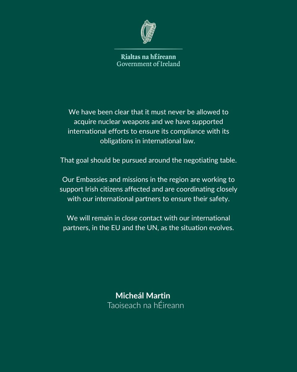 Micheál Martin tweet media