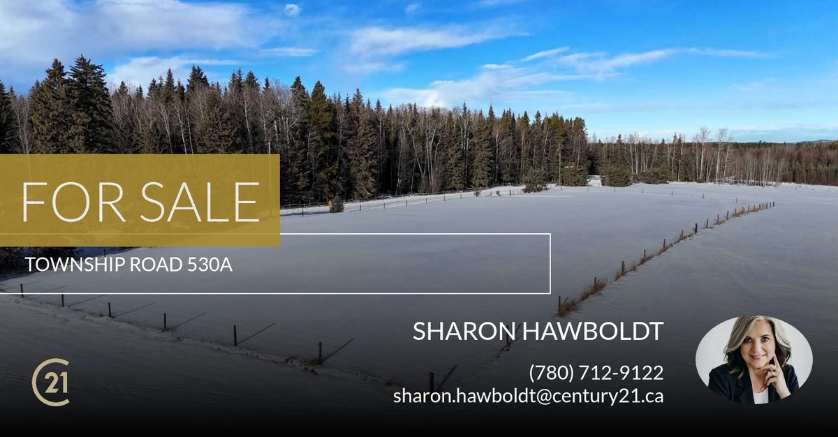 SharonHawboldt's tweet photo. Are you looking to build your dream home this year? Have a look at this beautiful 1.5-acre parcel located just 7 minutes southwest of the Town of Edson, offering an ideal building site with a solid base and excellent drainage... https://t.co/aOy80cLGkd https://t.co/hnhIlLDho4