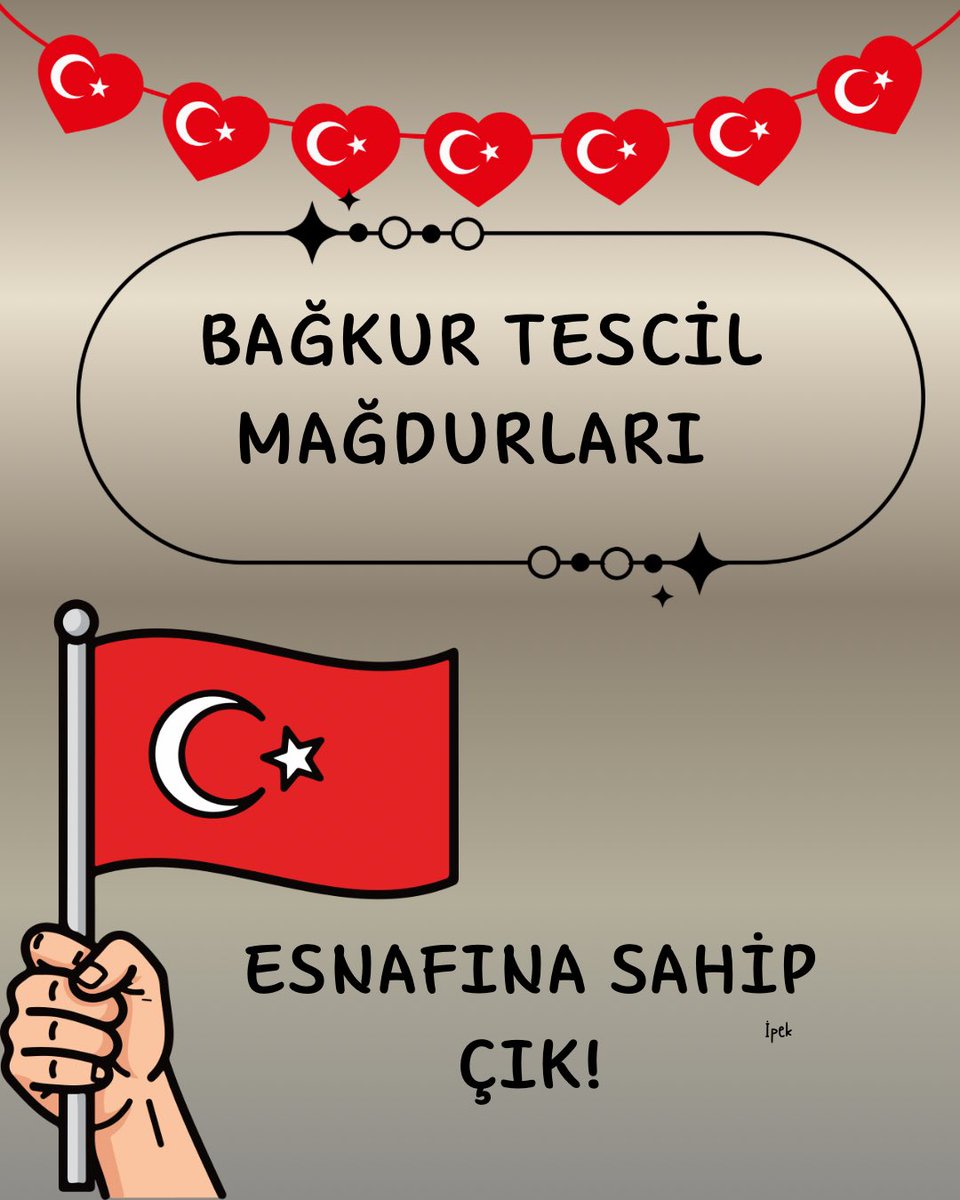 #bağkurtescilhakkımız #ÇözerseTeskÇözer <a href="/tcbestepe/">T.C. Cumhurbaşkanlığı</a> <a href="/dbdevletbahceli/">Devlet Bahçeli</a> <a href="/TBMMGenelKurulu/">TBMM Genel Kurulu</a> <a href="/herkesicinCHP/">CHP 🇹🇷</a> <a href="/B_Palandoken/">Bendevi Palandöken</a> <a href="/tknmuharrem/">Muharrem Tekin</a>