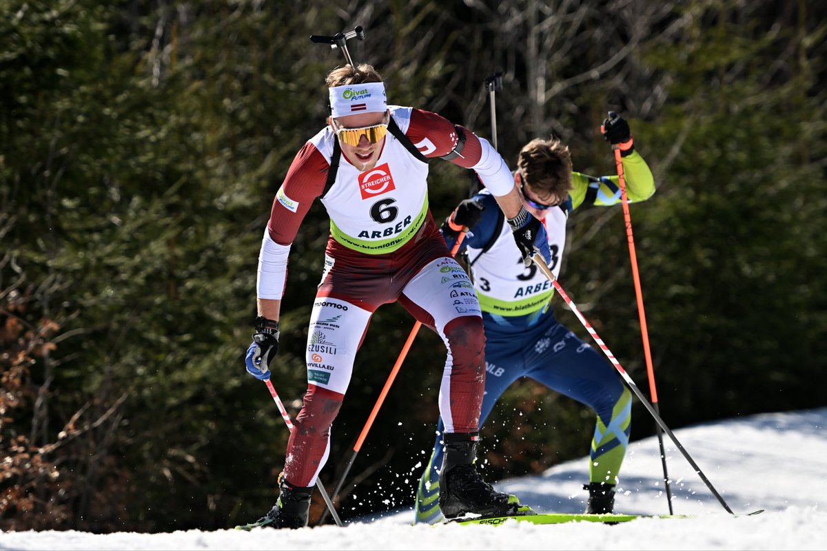 🇱🇻 Rihards Lozbers is just so unique. He’s just 16 years old, so not even the top of the Youth age category. He just finished 32 in the Sprint at the Olympic Games. Youth Worlds just isn’t a challenge for him and that’s not an insult to the other young men. He’s so good
#biathlon