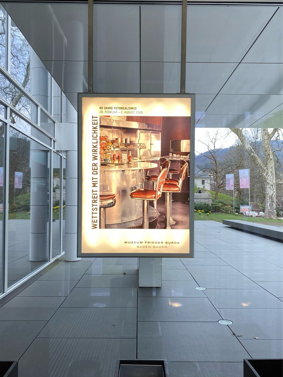 plusonegallery's tweet photo. ‘Rivaling Reality - 60 Years of Photorealism’ is now open at the Museum Frieder Burda in Baden-Baden and will run until 02nd August 2026! https://t.co/hwSZk2wKbm
