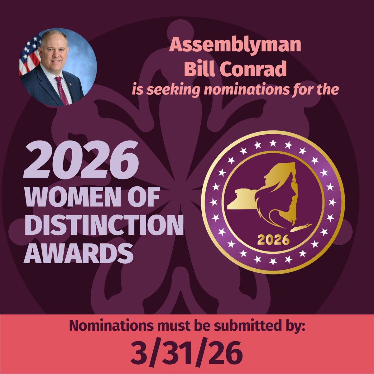 Bill Conrad, 140th NYS Assembly tweet media
