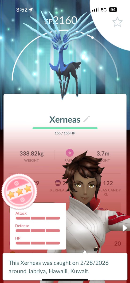 themansaur's tweet photo. 💯 Xerneas #PokemonGO https://t.co/Gr19aoqay7