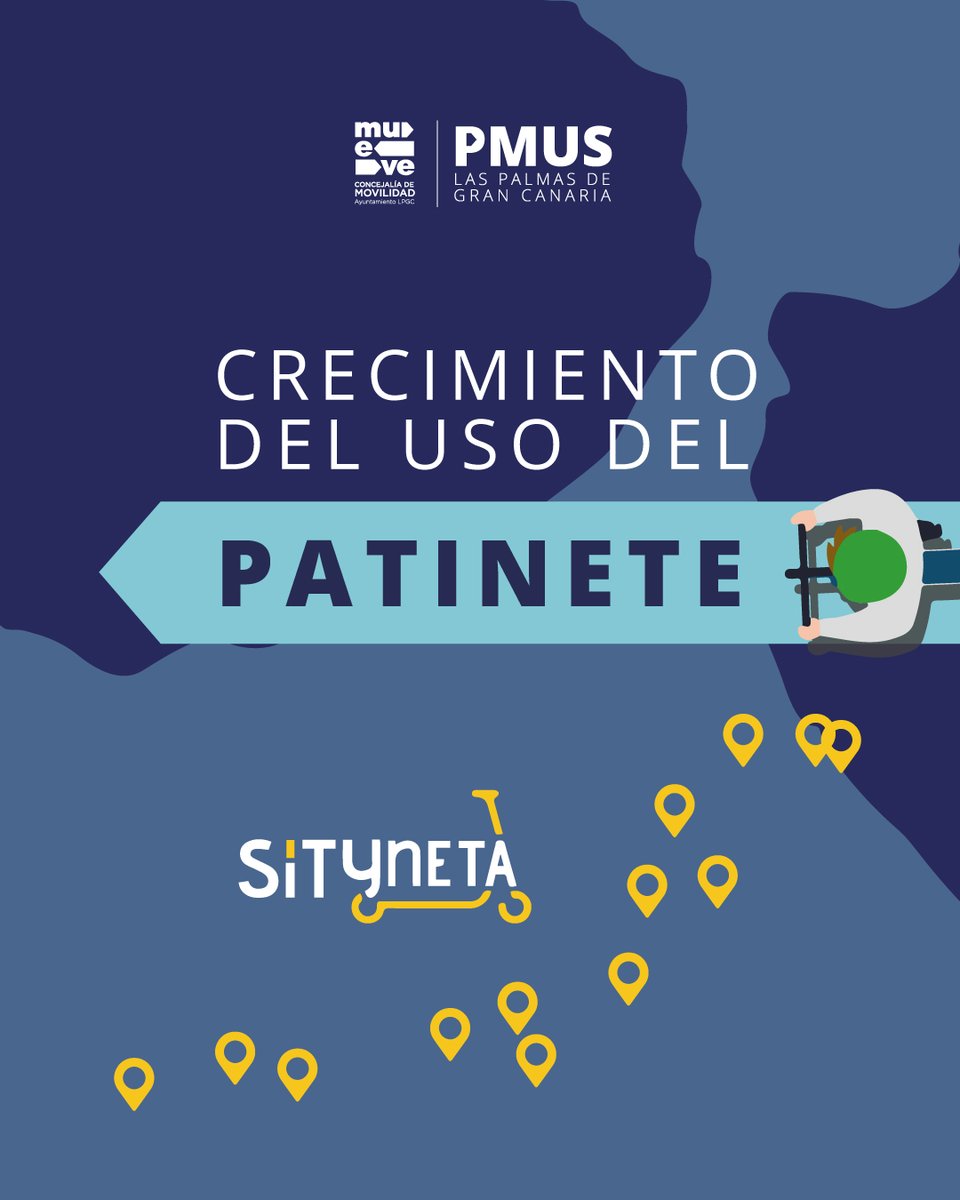 lpgcmovilidad's tweet photo. 🛴 El patinete eléctrico ya forma parte del paisaje urbano en LPGC.
Conecta trayectos cortos y gana presencia en barrios como Santa Catalina, Guanarteme o Arenales.
👉¿Cómo deben integrarse los VMP en la ciudad?
#LPGCMovilidad #MovilidadSostenible #PMUS https://t.co/CQDFhoWEtn