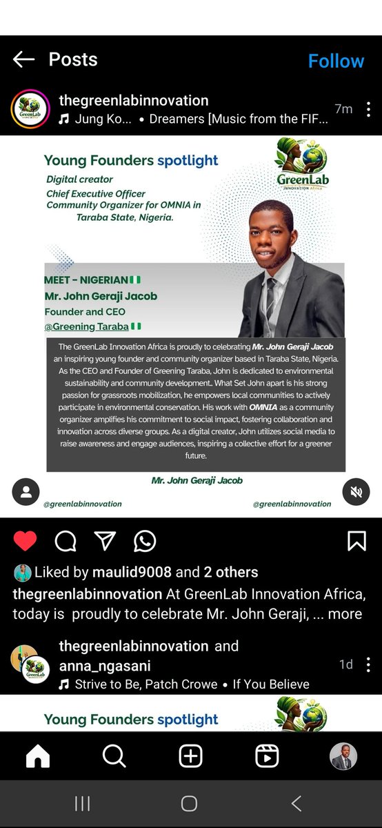 Greening Taraba tweet media