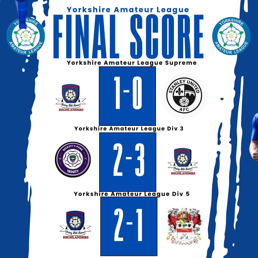 Lepton Highlanders FC & CC tweet media