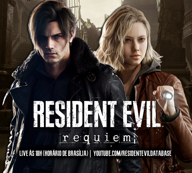 residentevildb's tweet photo. Hoje às 18h00 tem mais LIVE no YouTube, Família! Vamos de ato 3 (ato final?) dos nossos trabalhos explorando cada aspecto de Resident Evil Requiem, batendo papo e debatendo as sobre suas... controvérsias!? 🤨😅😂 Ativem o lembREte: https://t.co/lrysHm7ab5 https://t.co/fp41ZKH0i1