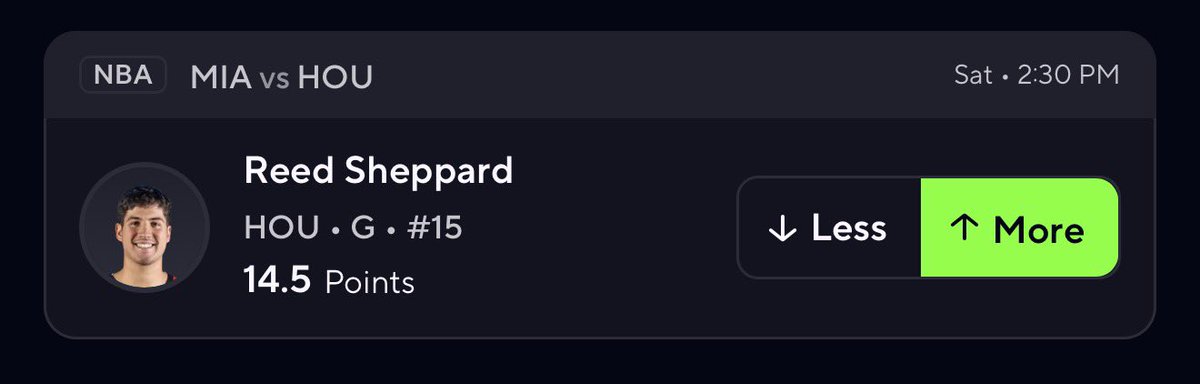 PlayerOdds's tweet photo. LOCK IN THIS NBA OVER TODAY 💰🤝

𝗥𝗲𝗲𝗱 𝗦𝗵𝗲𝗽𝗽𝗮𝗿𝗱 𝗢𝗩𝗘𝗥 𝟭𝟰.𝟱 𝗣𝗼𝗶𝗻𝘁𝘀 🚀

$50 to a follower who like/rts when bang✅

DROPPING PAIR AT 50 LIKES ❤️

#NBA #PrizePicks https://t.co/Rf2MFZnrKv