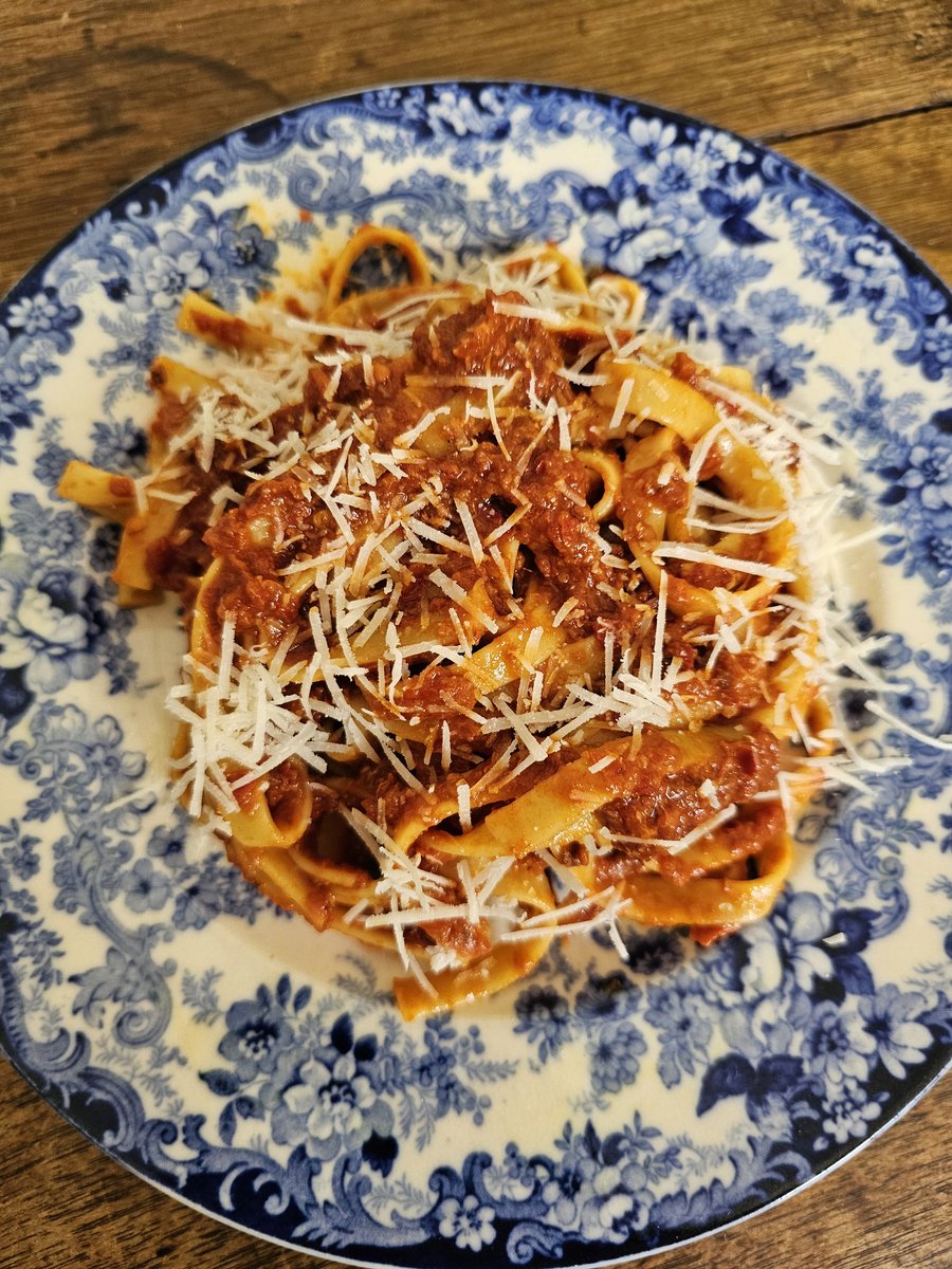 Titmousie2's tweet image. Fettuccine with #nduja 🤩🌶🌶🌶🌶🌶🌶