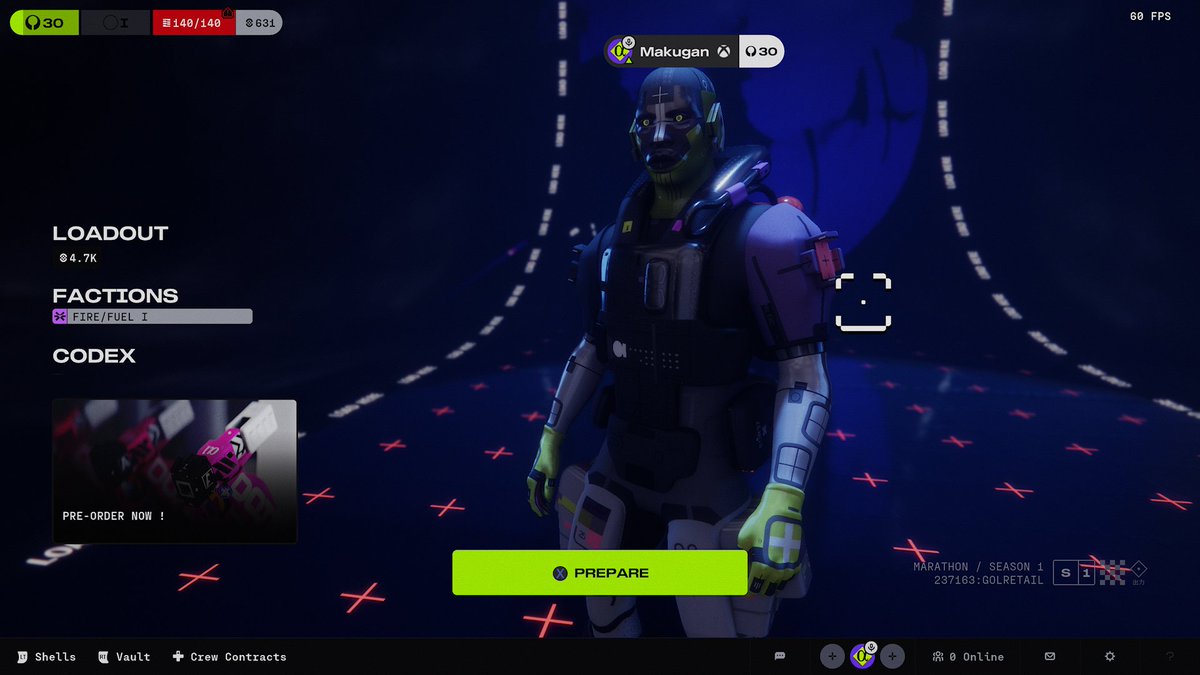 I've reached Level 30 during the Server SLAM!
#marathonthegame