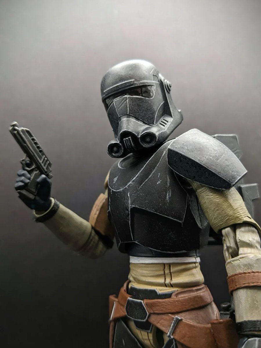 JediCollecting's tweet image. Hunter (S3 Stealth Armour) by @bebb.art!

#StarWars #TheBadBatch #Hunter