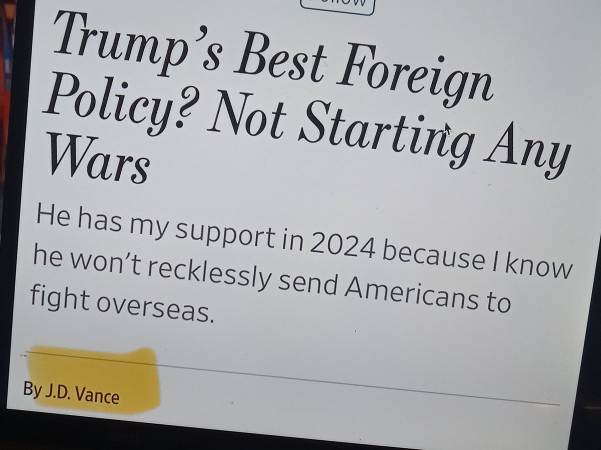 I guess JD doesn't support Trump anymore. 
#TrumpIsUnfitForOffice