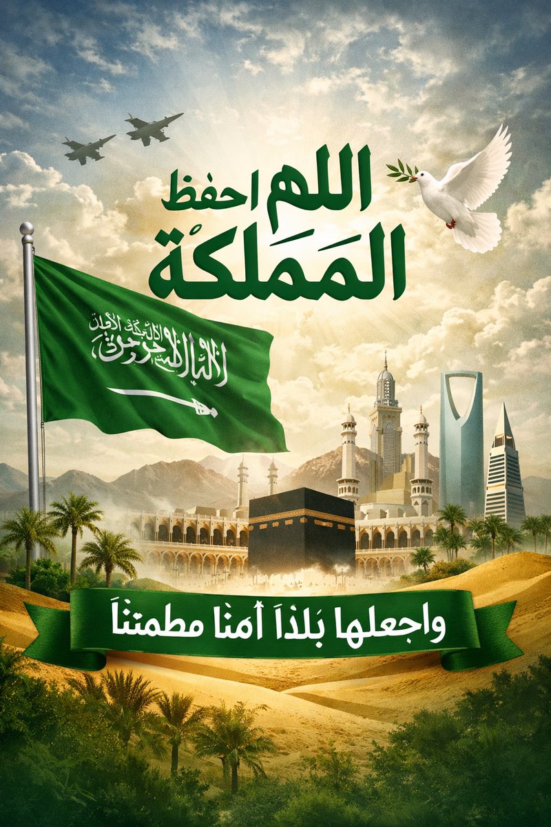 mansor906's tweet photo. اللهم احفظ المملكة واجعلها بلدًا آمنًا مطمئنًا، واحفظ قيادتها وشعبها من كل سوء 🇸🇦🤍
#المملكة_العربية_السعودية #اللهم_احفظ_المملكة #وطن_الأمان #السعودية_الان 
#السعودية_العظمى https://t.co/BfGgewSKXG