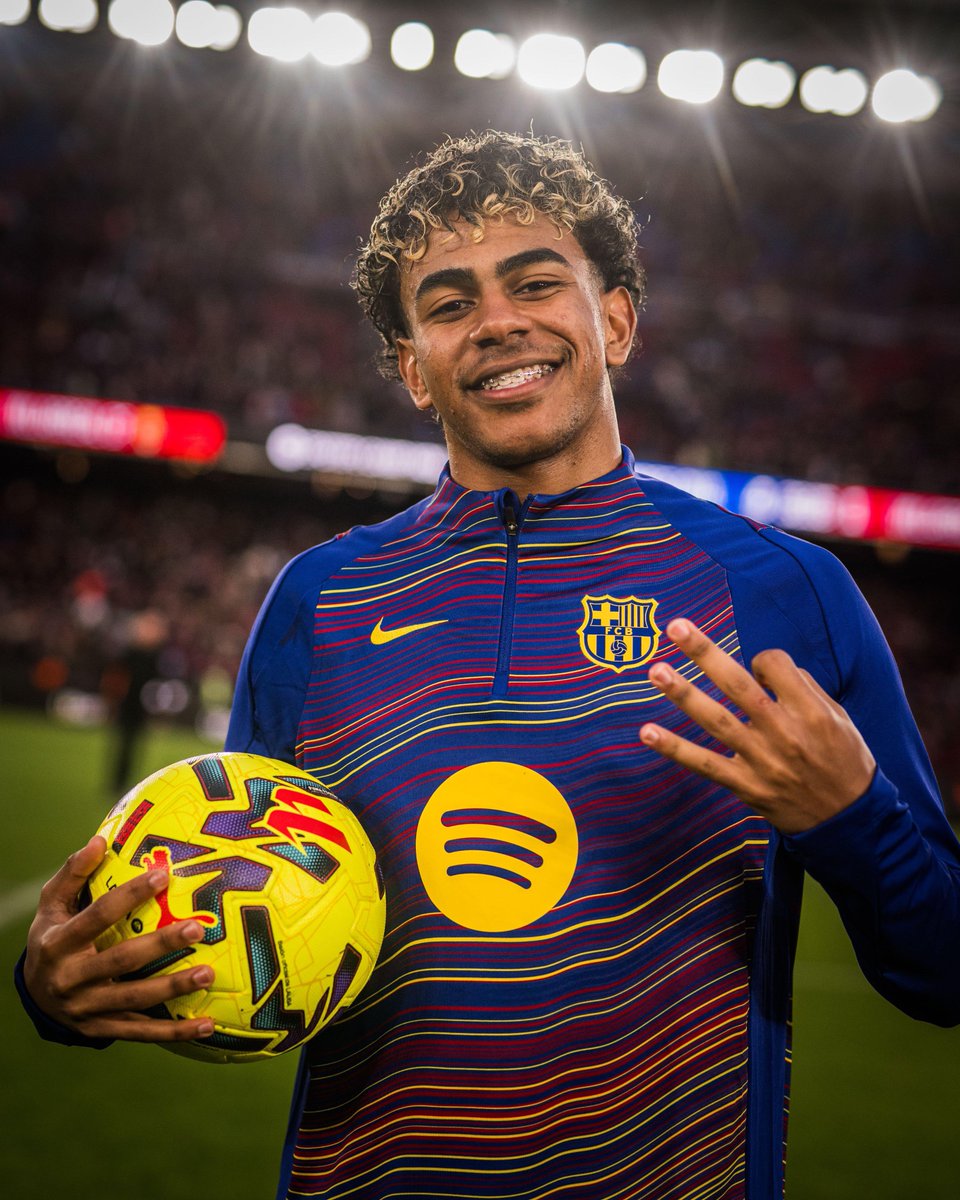 💙❤️ Lamine Yamal: “It was time to react and push. We are doing it. Now let me tell our fans…

…come to the stadium against Atléti, the magic CAN happen”. 👀