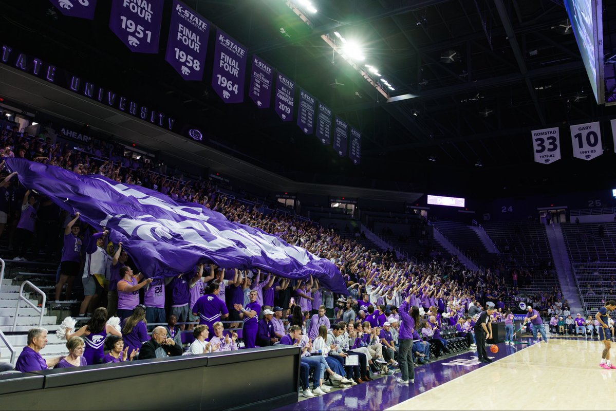 K-State Student Section tweet media