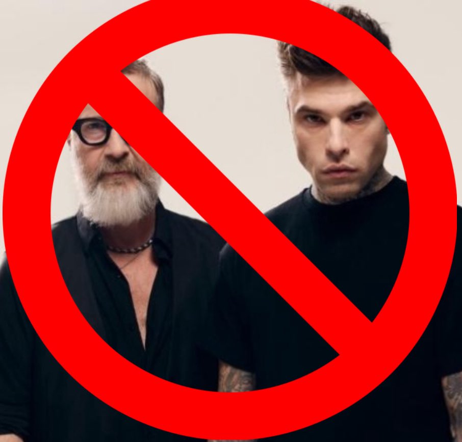 retweet if your account is not a safe space for fedez &amp; masini