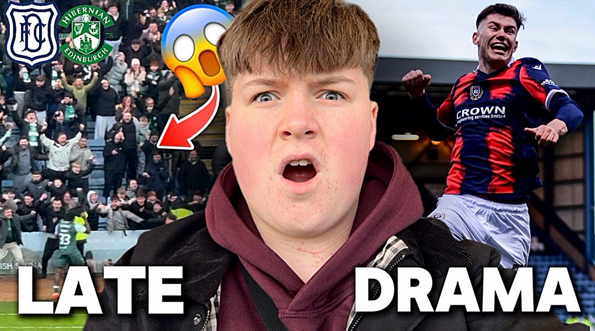 AaronJones_YT's tweet image. Late DRAMA as Dundee vs Hibs Ends in a 6 GOAL THRILLER!!! 💥😱

That ending is something else and this vlog is INSANE. Absolute Carnage!!! Video now LIVE!!! #dundee #hibernian 

🔗 &amp;gt;&amp;gt;&amp;gt;&amp;gt;&amp;gt;&amp;gt;&amp;gt; youtu.be/51IZnF3xcT4?si…