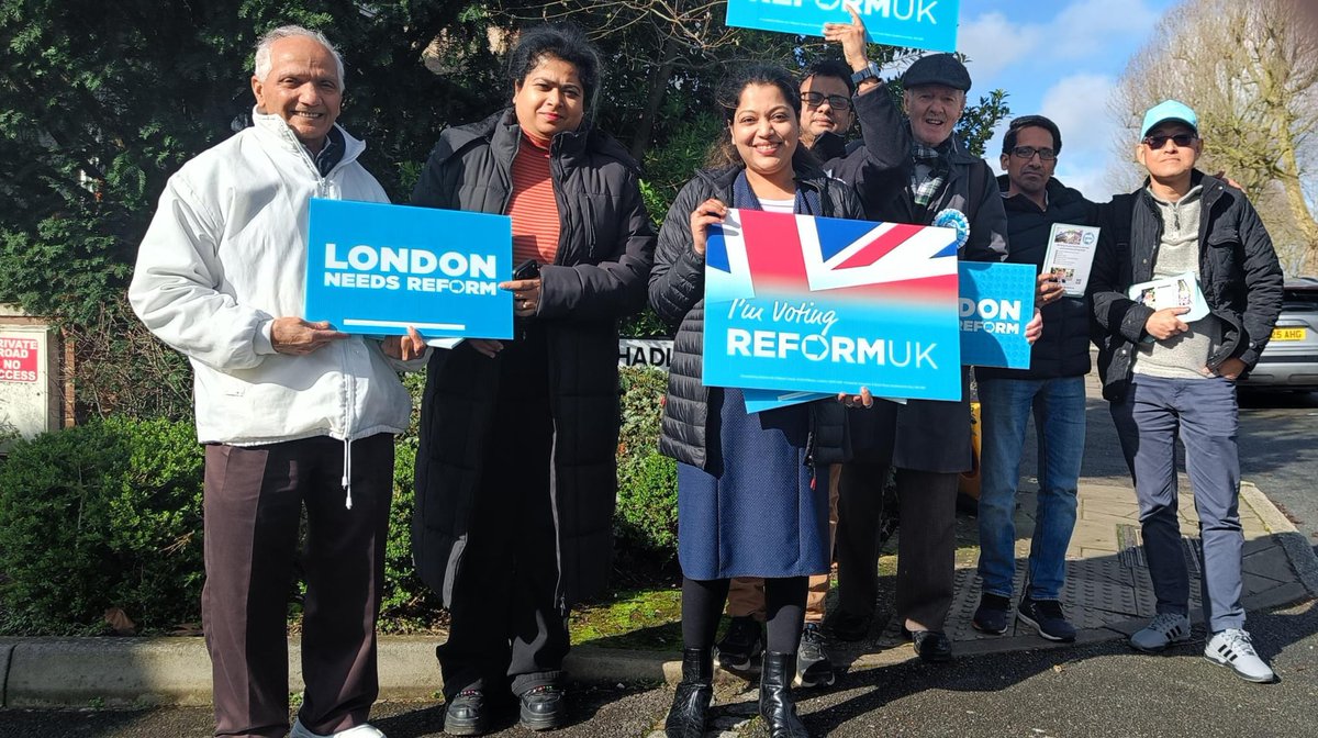 Reform UK Harrow tweet media