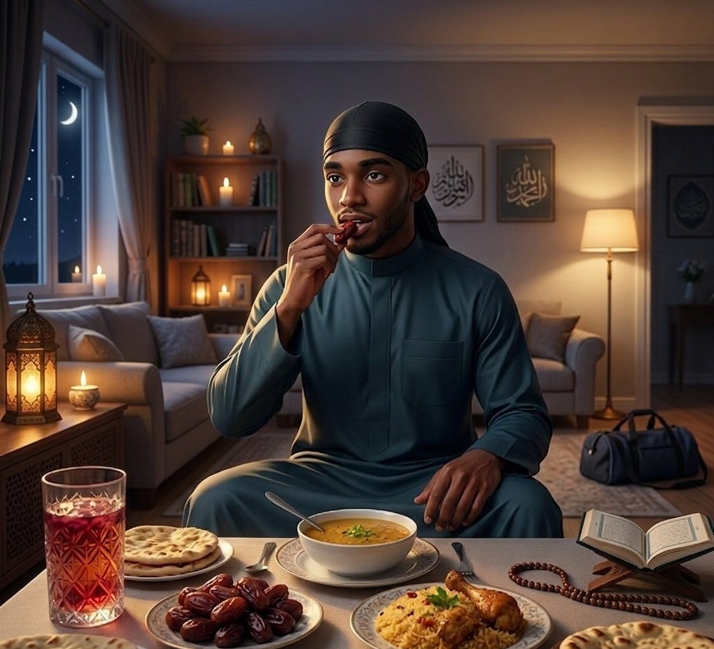 Good night &amp; Ramadan Mubarak