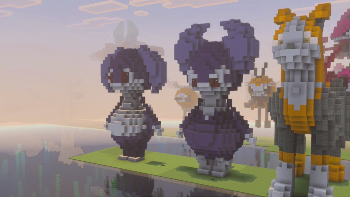 sleinyboy's tweet photo. Indeedee

#pokemon #minecraft #pokemonart #pokemonfanart #minecraftbuilds #minecraftbuild #pokemonminecraft #pokemonstatue #pixelmon #cobblemon #3dpokemonart #minecraftcreations #indeedee   #イエッサン https://t.co/3z0nWCVChj