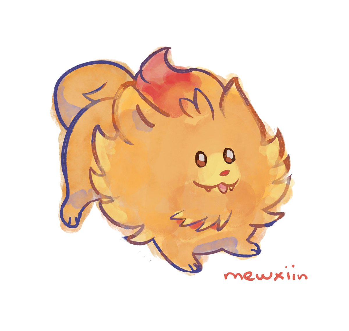 m3wx11n's tweet photo. pup #PokemonWindsWaves https://t.co/uV0MFPmVXf